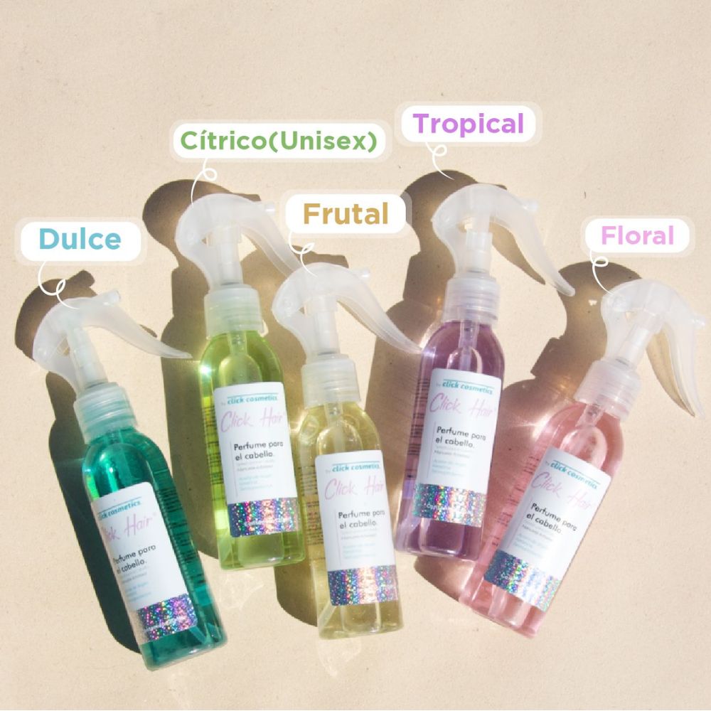 Click Hair Orange and Green Hair Perfume (2 Pack)